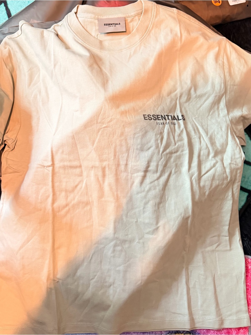 Essentials men’s  Short-Sleeve T-Shirt   with Small Logo